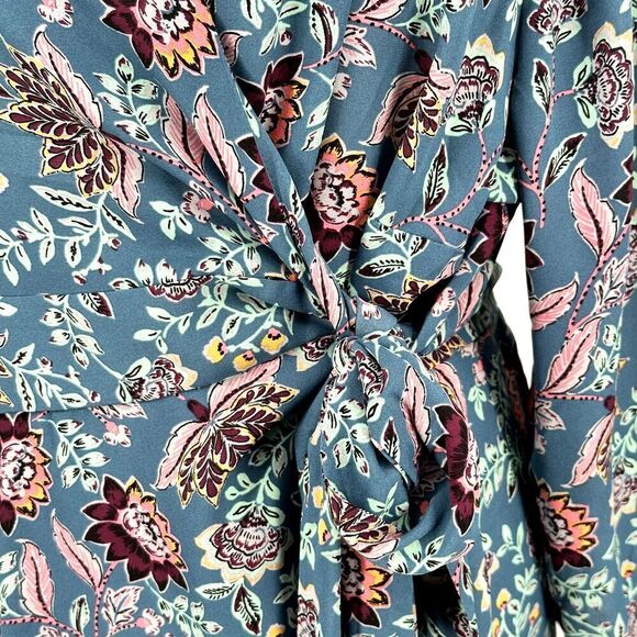 "Torrid Georgette Wrap Tunic Blouse Dress Size 1 - Chic Plus Size - Picture 11 of 16